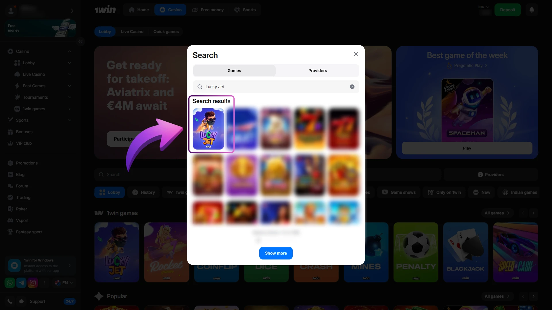 Start Playing the Lucky Jet Online Game.