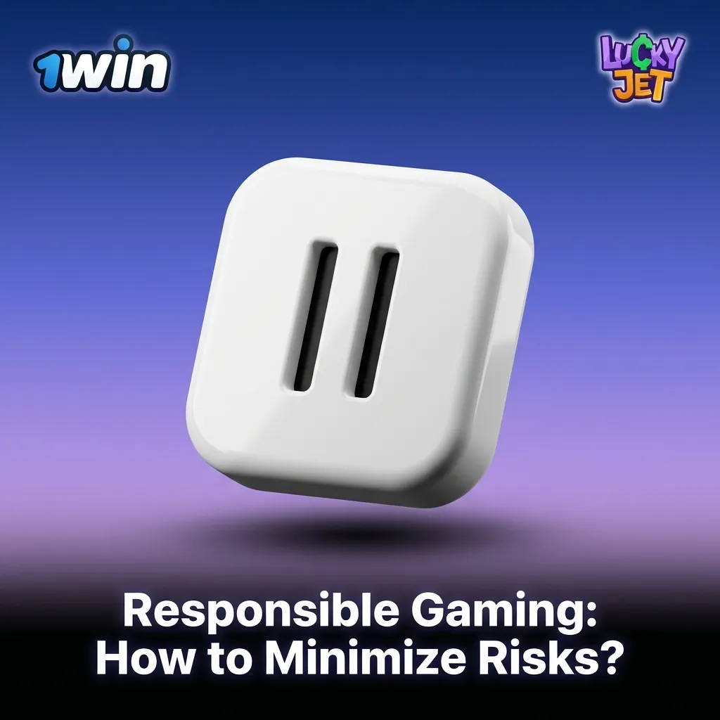 Illustration urging responsible gambling with budgets, limits, and mental health support for Lucky Jet and other casino games